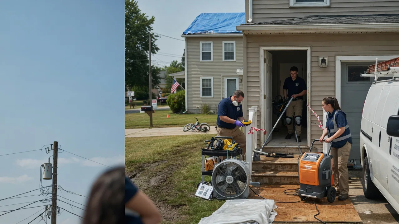 Water Damage Repair in Montoursville, PA near me